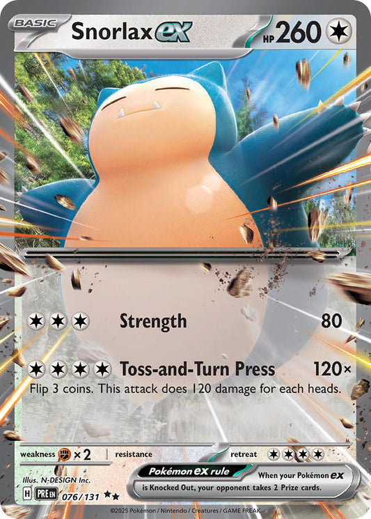 076/131  Snorlax ex