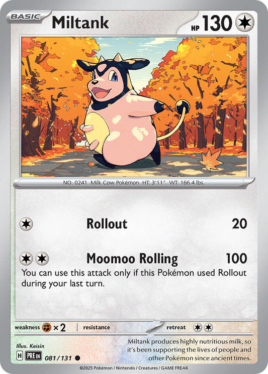081/131  Miltank (Poke Ball Pattern)