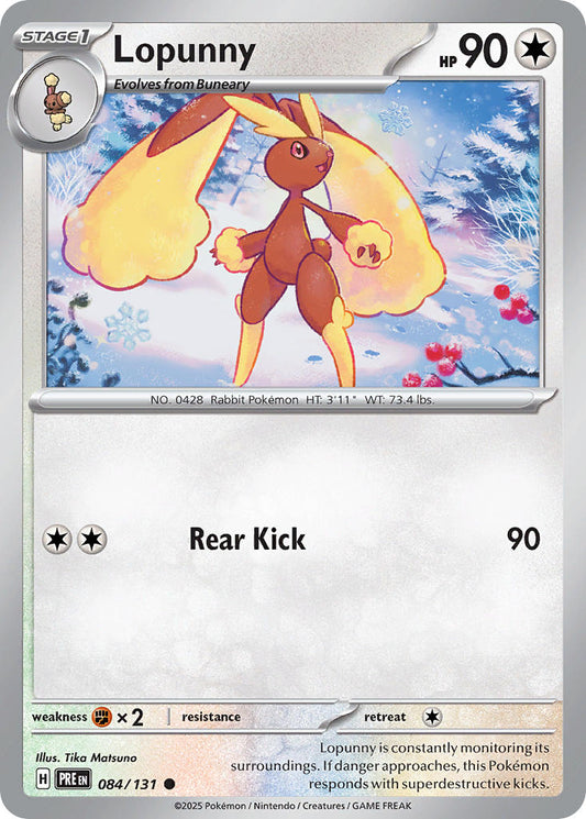 084/131  Lopunny (Poke Ball Pattern)