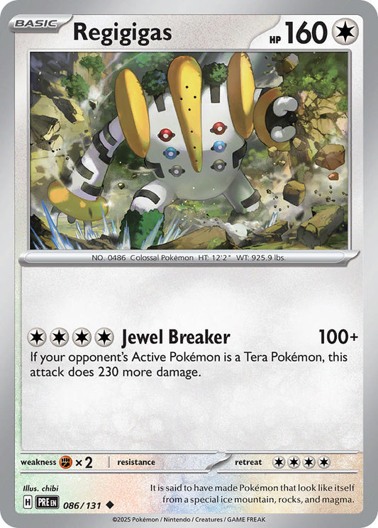 086/131  Regigigas (Master Ball Pattern)