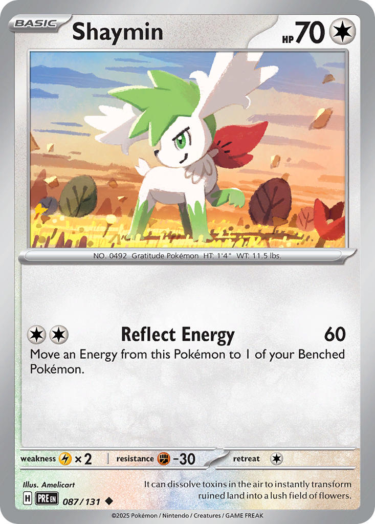 087/131  Shaymin (Poke Ball Pattern)