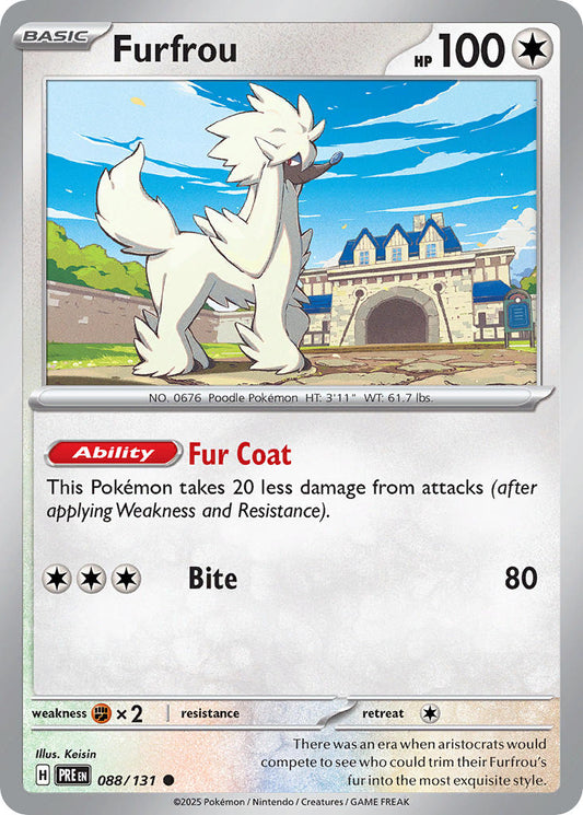 088/131  Furfrou (Master Ball Pattern)