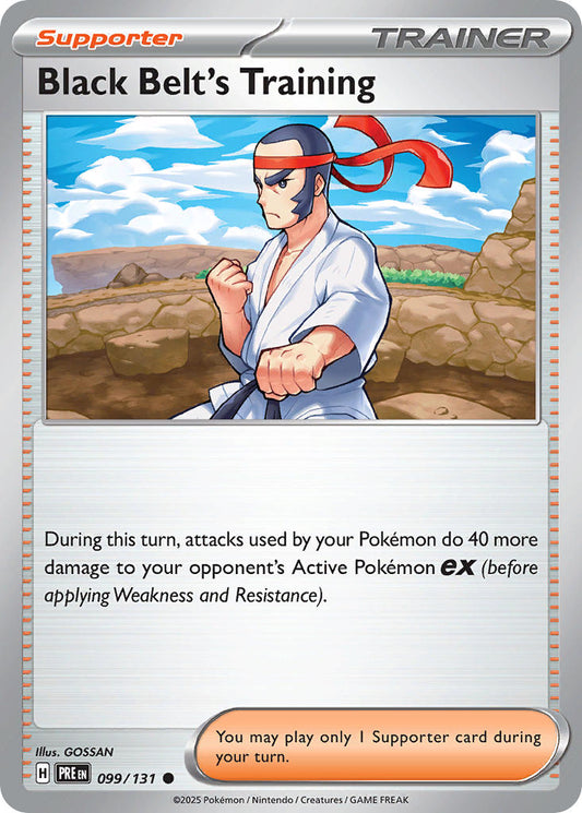 099/131  Black Belt's Training - 099/131 (Poke Ball Pattern)