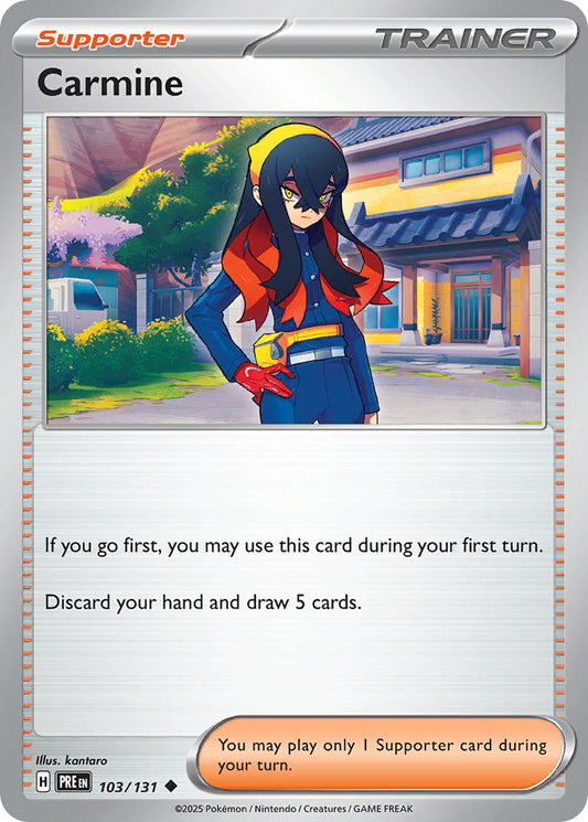 103/131  Carmine (Poke Ball Pattern)