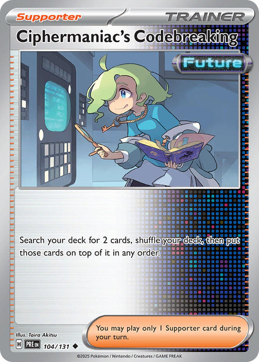 104/131  Ciphermaniac's Codebreaking (Poke Ball Pattern)