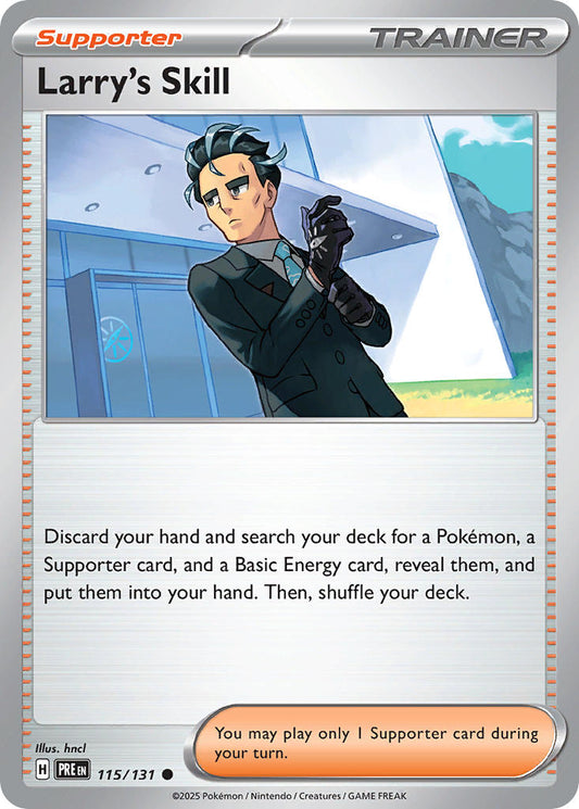 115/131  Larry's Skill - 115/131 (Poke Ball Pattern)