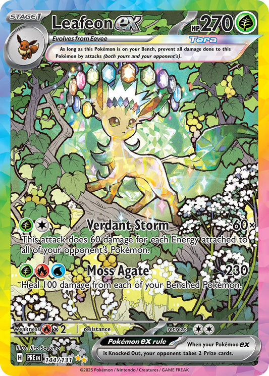144/131  Leafeon ex - 144/131