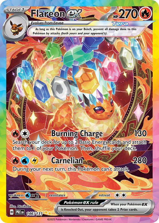 146/131  Flareon ex - 146/131
