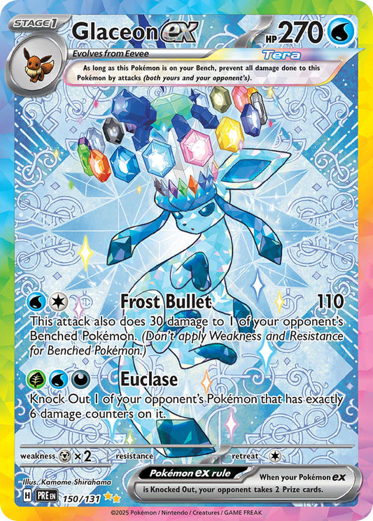 150/131  Glaceon ex - 150/131