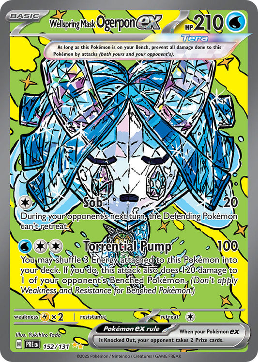 152/131  Wellspring Mask Ogerpon ex - 152/131