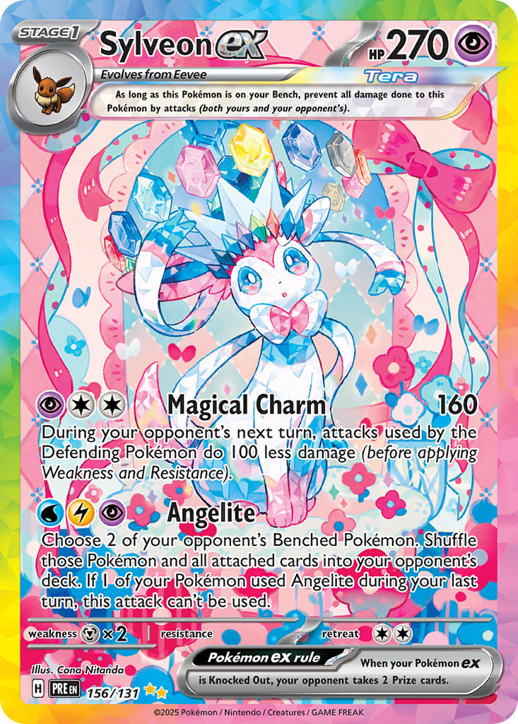 156/131  Sylveon ex - 156/131