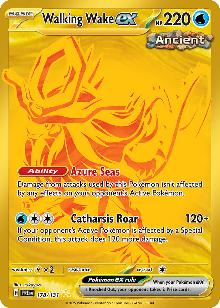 178/131  Walking Wake ex