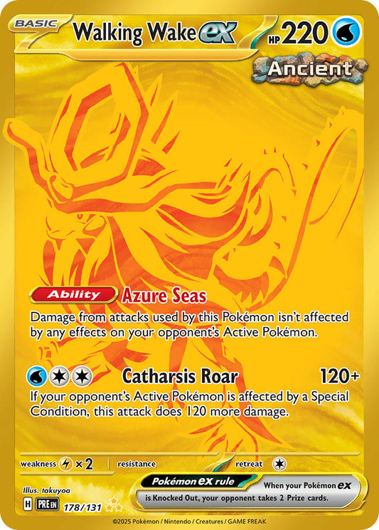178/131  Walking Wake ex