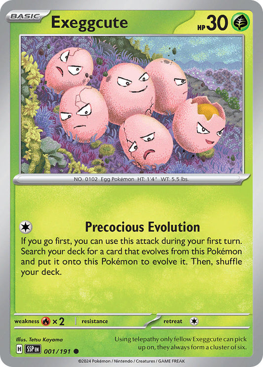 001/191  Exeggcute - 001/191