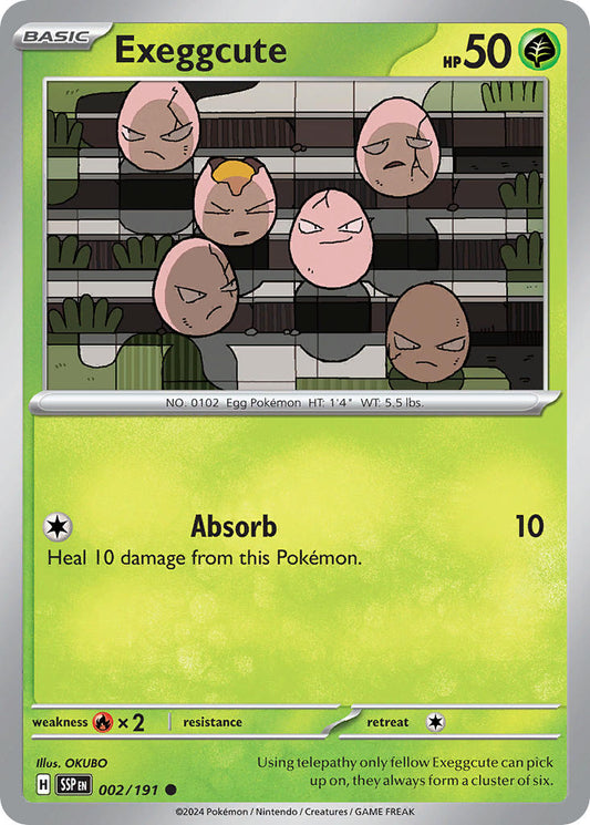 002/191  Exeggcute - 002/191