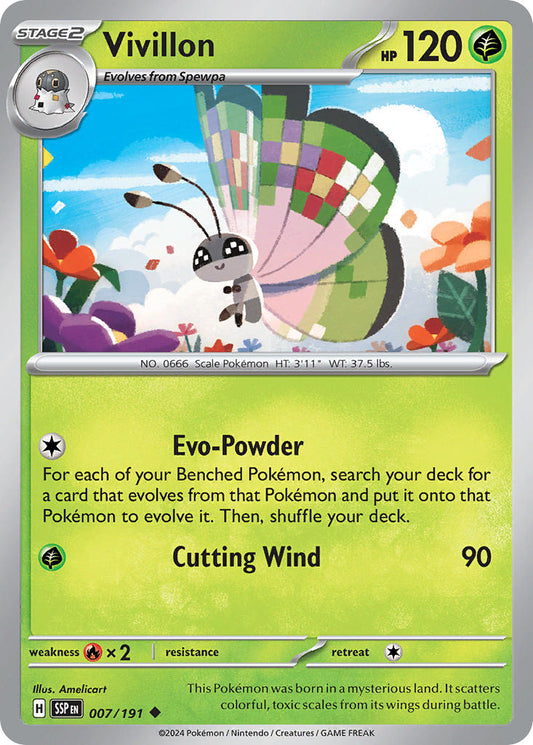 007/191  Vivillon - 007/191