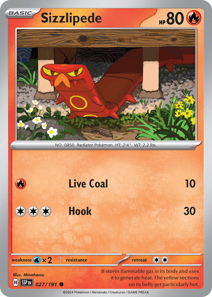 027/191  Sizzlipede