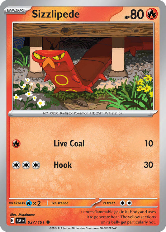 027/191  Sizzlipede
