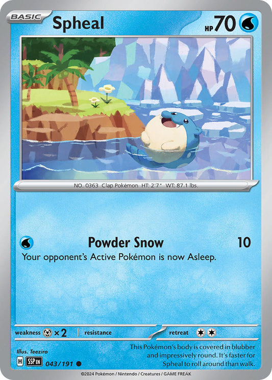 043/191  Spheal - 043/191