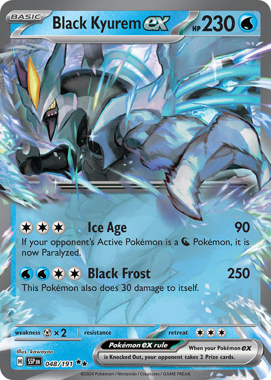 048/191  Black Kyurem ex - 048/191