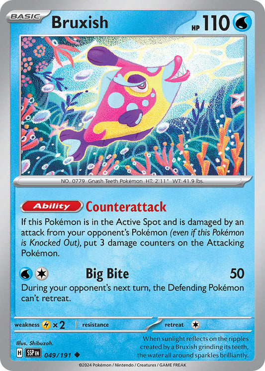 049/191  Bruxish - 049/191
