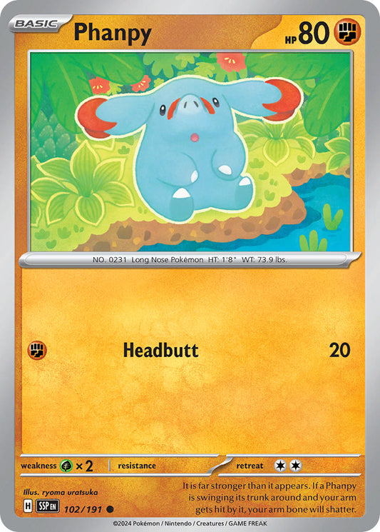 102/191  Phanpy - 102/191