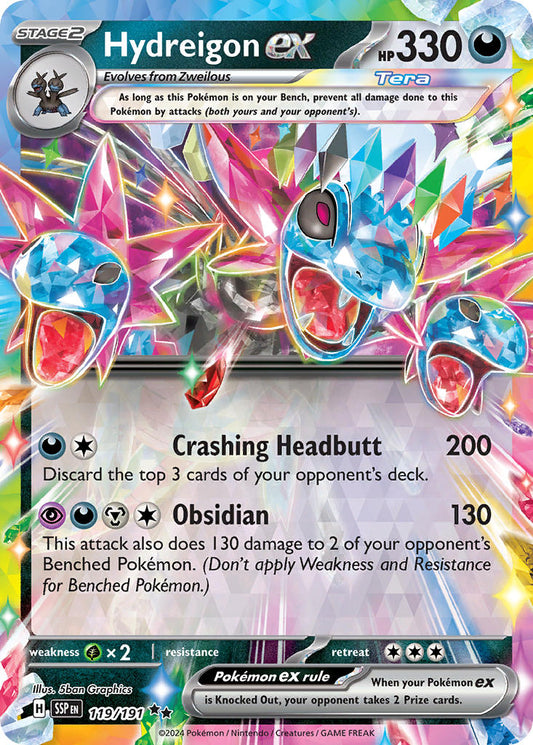 119/191  Hydreigon ex - 119/191
