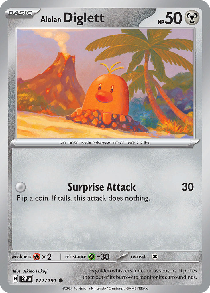 122/191  Alolan Diglett
