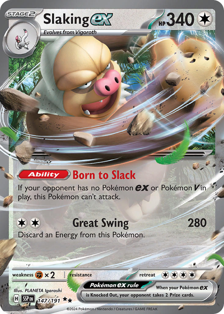 147/191  Slaking ex - 147/191