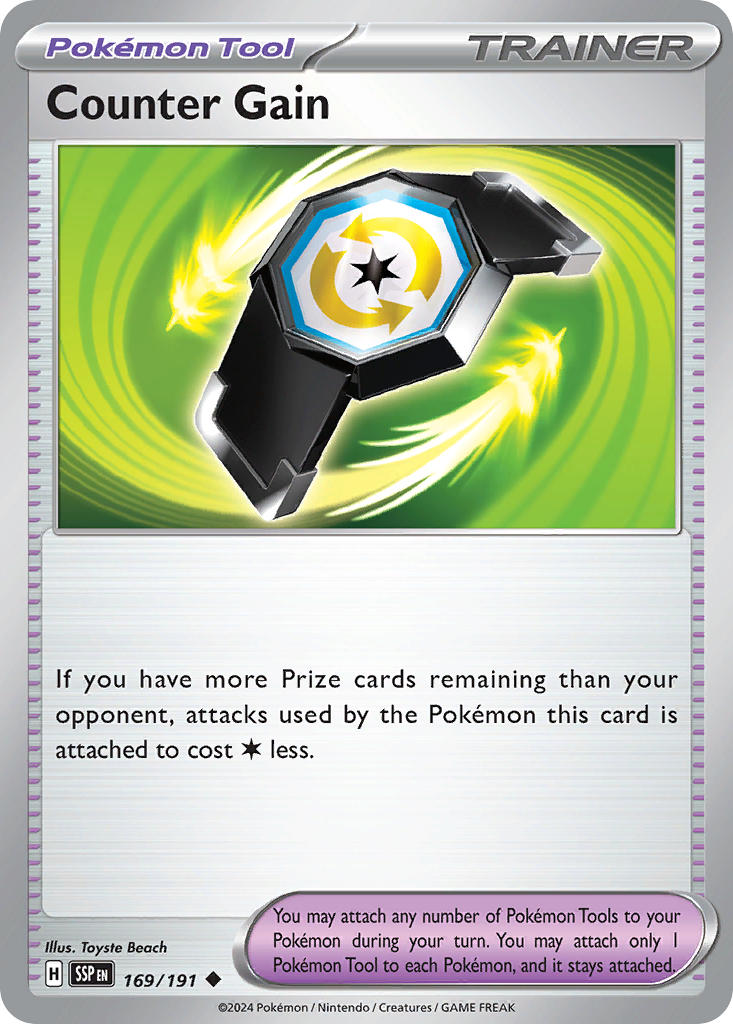 169/191  Counter Gain