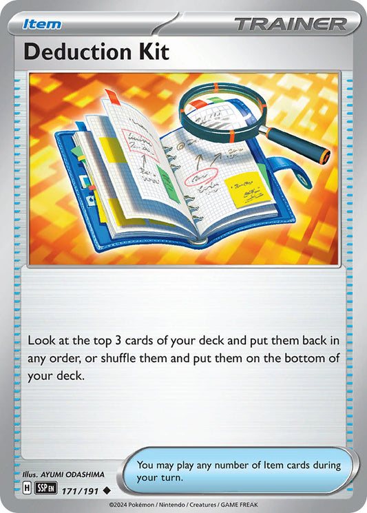 171/191  Deduction Kit