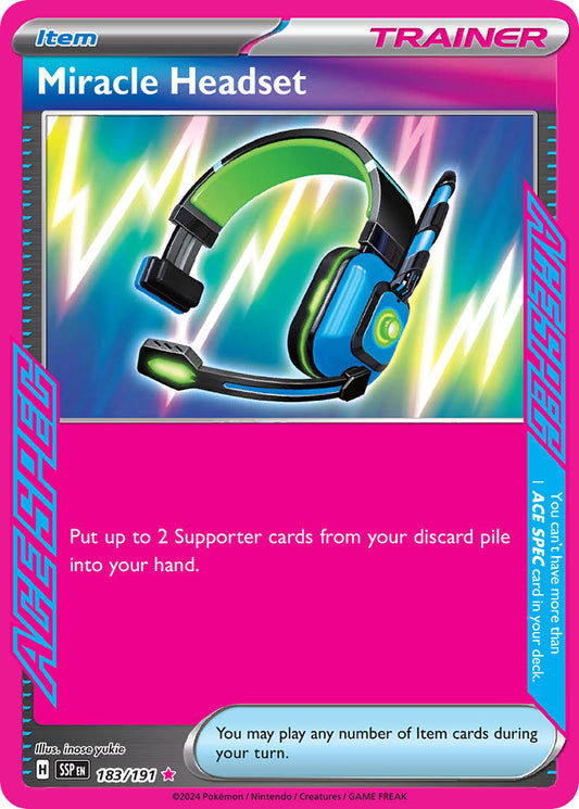 183/191  Miracle Headset