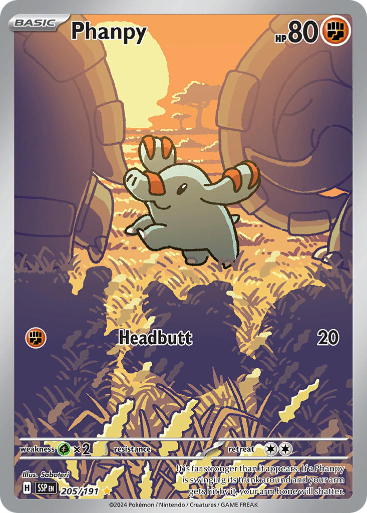 205/191  Phanpy - 205/191