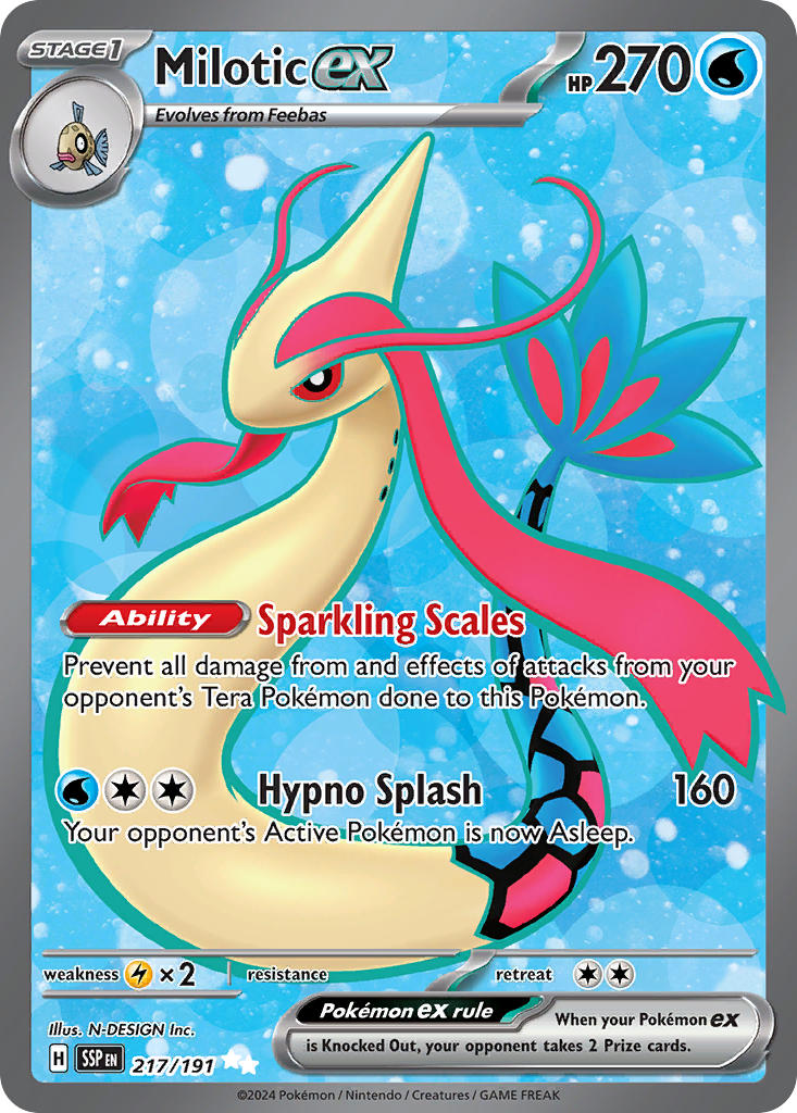 217/191  Milotic ex - 217/191