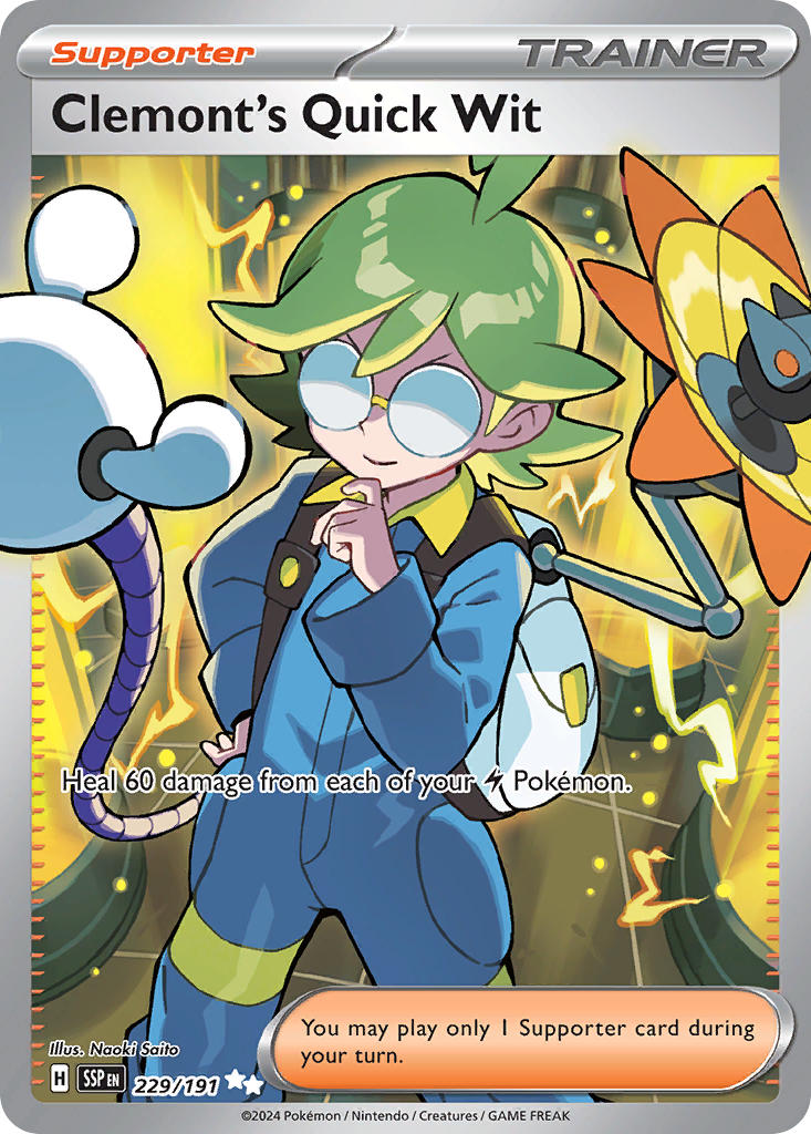 229/191  Clemont's Quick Wit - 229/191