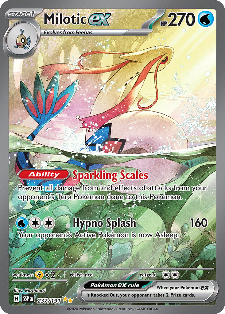 237/191  Milotic ex - 237/191