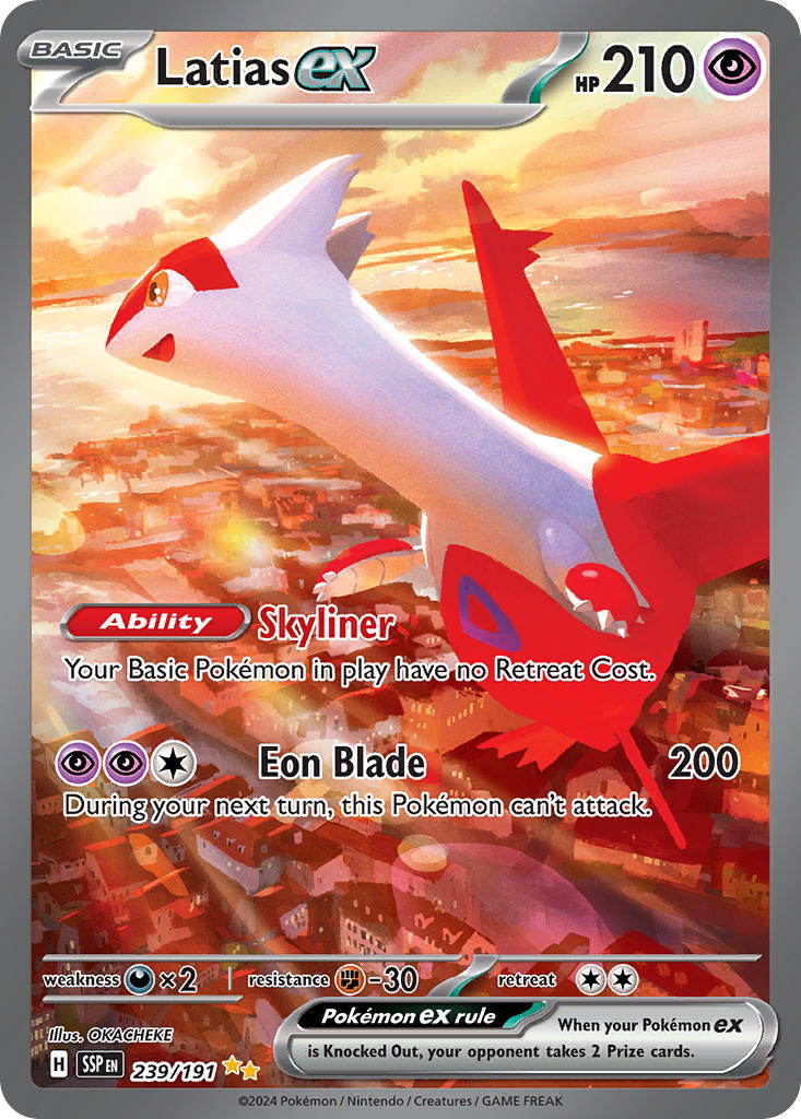 239/191  Latias ex - 239/191