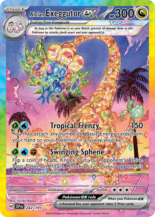 242/191  Alolan Exeggutor ex - 242/191