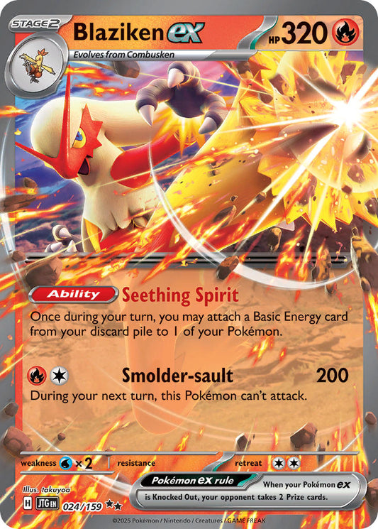 024/159  Blaziken ex
