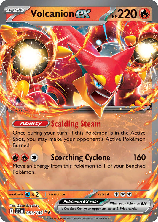 031/159  Volcanion ex - 031/159
