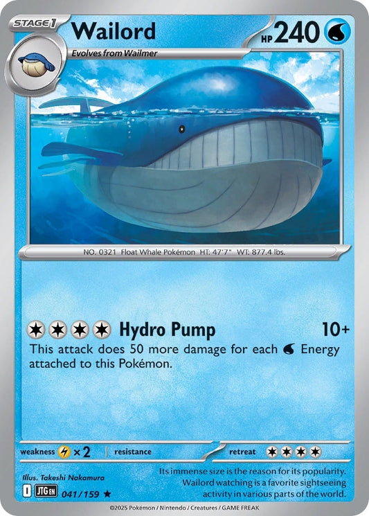 041/159  Wailord - 041/159