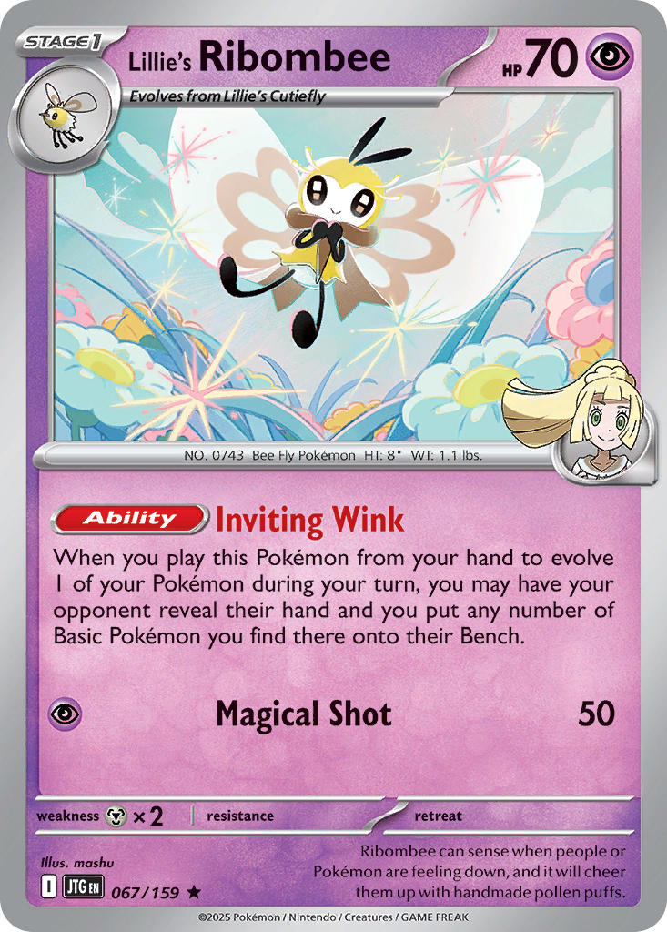 067/159  Lillie's Ribombee - 067/159