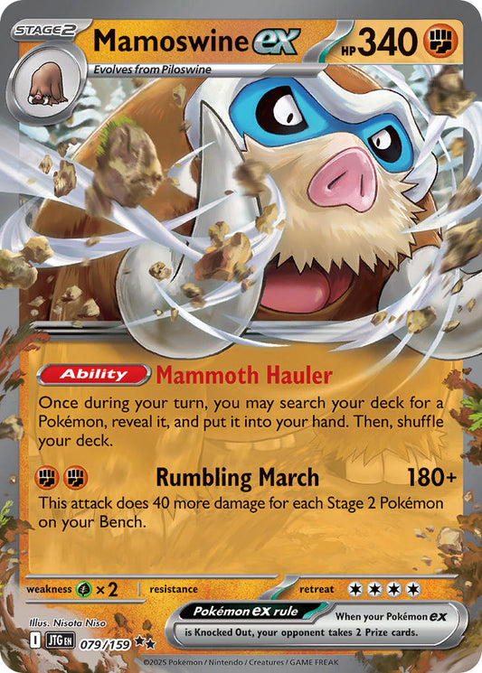 079/159  Mamoswine ex - 079/159