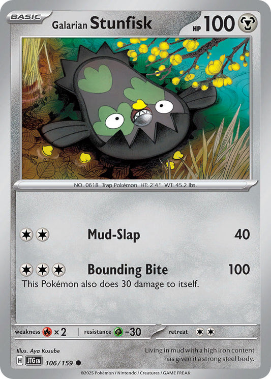 106/159  Galarian Stunfisk
