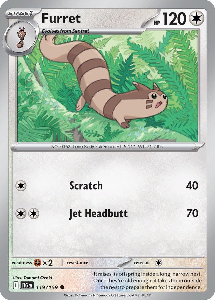 119/159  Furret - 119/159