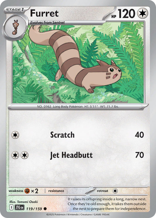 119/159  Furret - 119/159