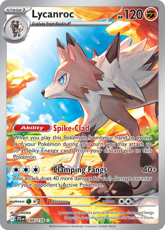 166/159  Lycanroc - 166/159