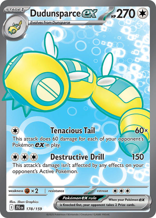 178/159  Dudunsparce ex - 178/159