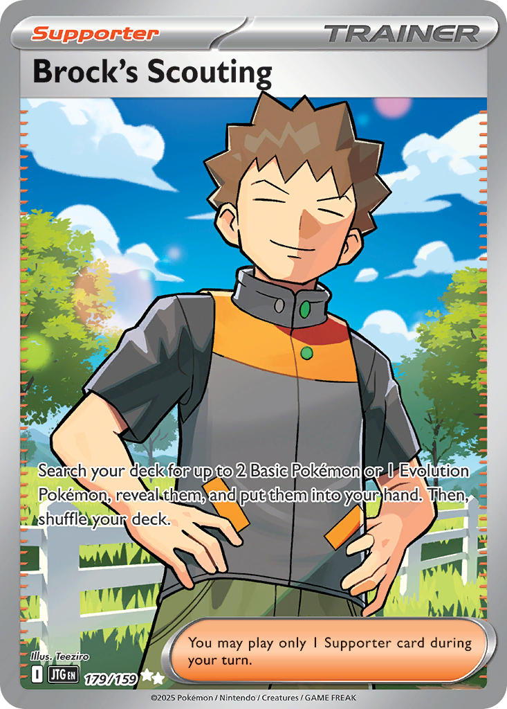 179/159  Brock's Scouting - 179/159