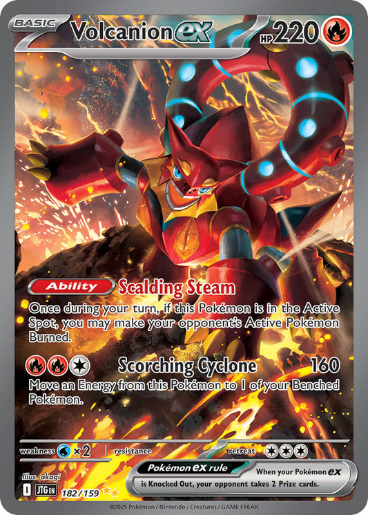182/159  Volcanion ex - 182/159